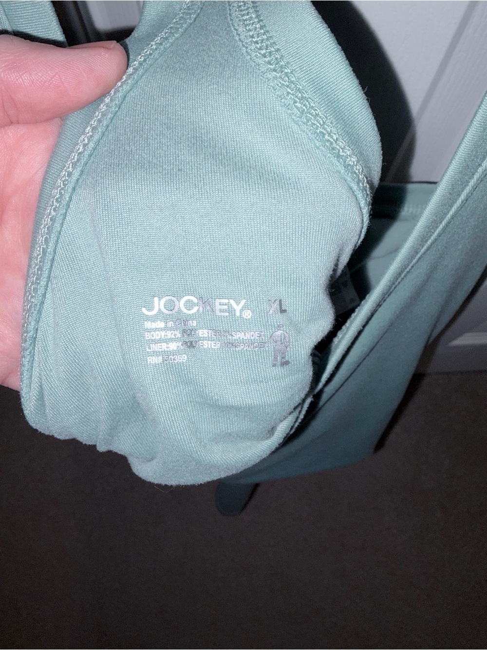 Jockey Light Sage Racerback Tank Top - Picture 2 of 3